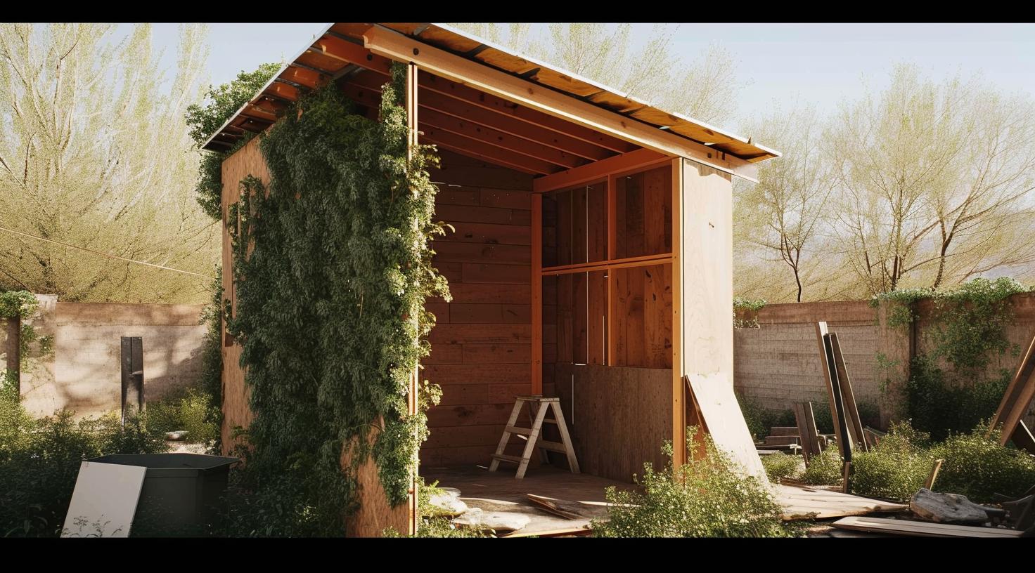 Schöne Terrassenmöbel selbst bauen